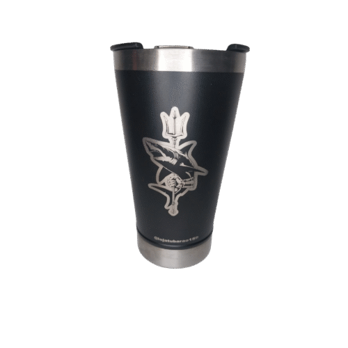 Garrafa térmica personalizada + [seu nome] + Chaveiro com logomarca de brinde